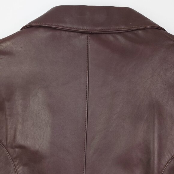 Georgetown Leather Design Remy Vintage Jacket Blazer Soft Supple Men's 46L - Picture 15 of 16